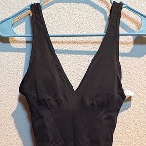 Pink One Piece Bodysuit Black XS NWTNW